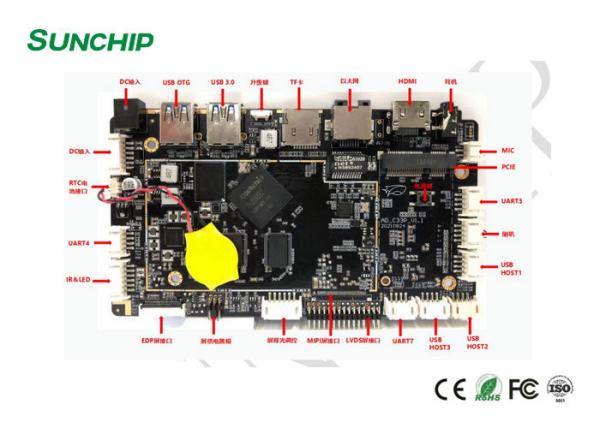 OEM RK3568 Android 11 Mainboard Wifi BT Ethernet DDR4 Industrial IoT Control Embedded Board