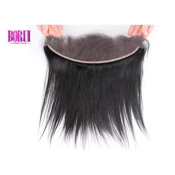 Естественным длина Фронтал 100% шнурка человеческих волос прямо Уньпросессед подгонянная бразильянином