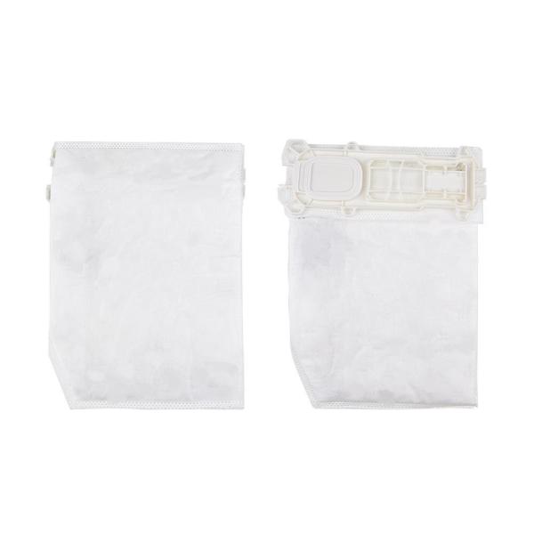 Non-woven fabric dust white bag plastic card bored air filter dust bag for vacuum cleaner Vorwerk Kobold VK 135 136