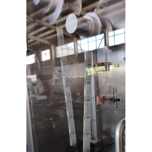 BPG-200 Automatic Desiccant Inserter with 130 Bottles/Min Speed, PLC & Touch Screen Control, and 316L Stainless Steel Contact Material
