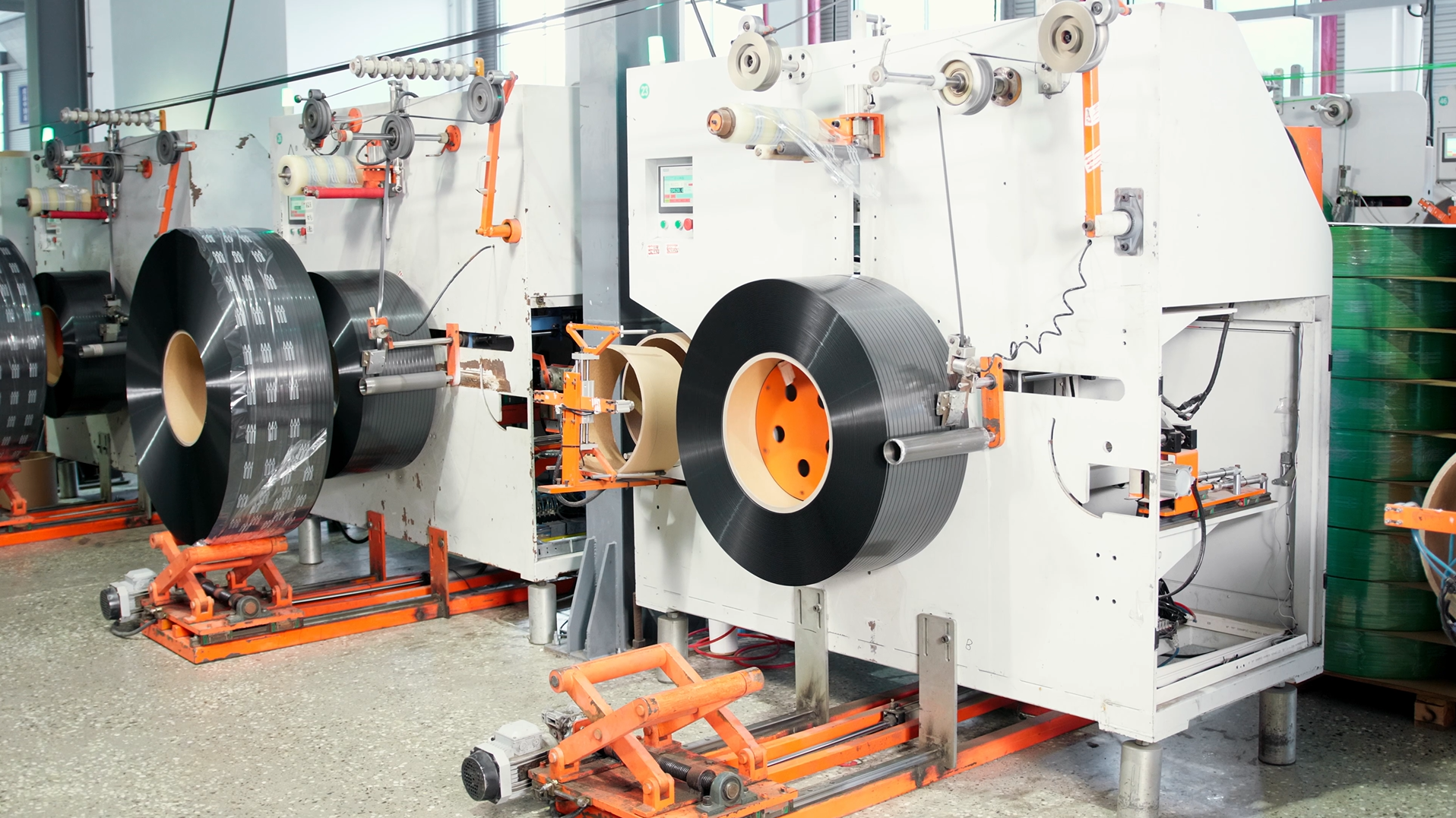 ISO9001 PP Strapping Band Machine Vertical Horizontal  Pneumatic Pet Strapping Machine