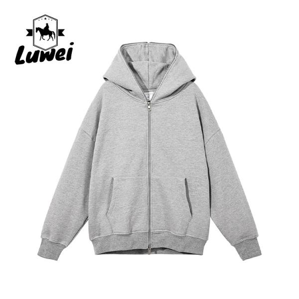 Street Hoody Crop Top Designer Algodão Poliéster Hoody Homem Sweatshirt Homens Full Zipper Slim Street Wear Hoodie