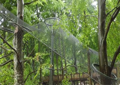 High Strength Stainless Steel Cable Trellis , 7*19 Stainless Steel Cable Net