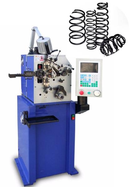 Automatic Oiling Bending Wire Machine , Semi Elliptic Extension Spring Machine 500kg