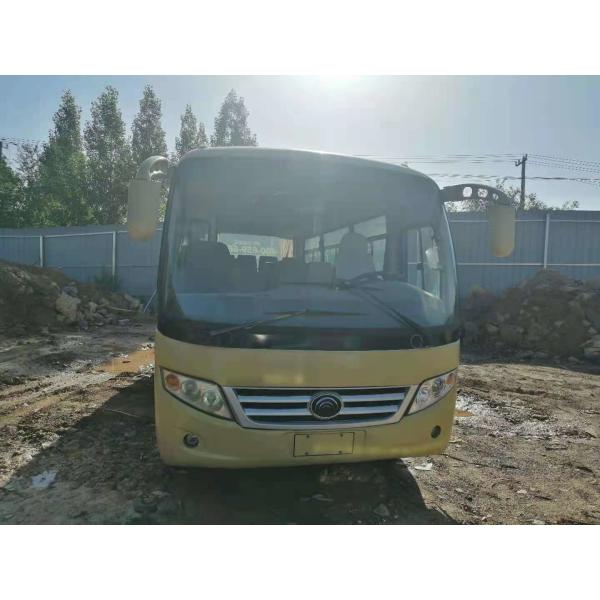 Used Mini Bus Yutong ZK6608 19 Seats Front Engine Steel Chassis Used Coach Bus Left Steering Low Kilometer