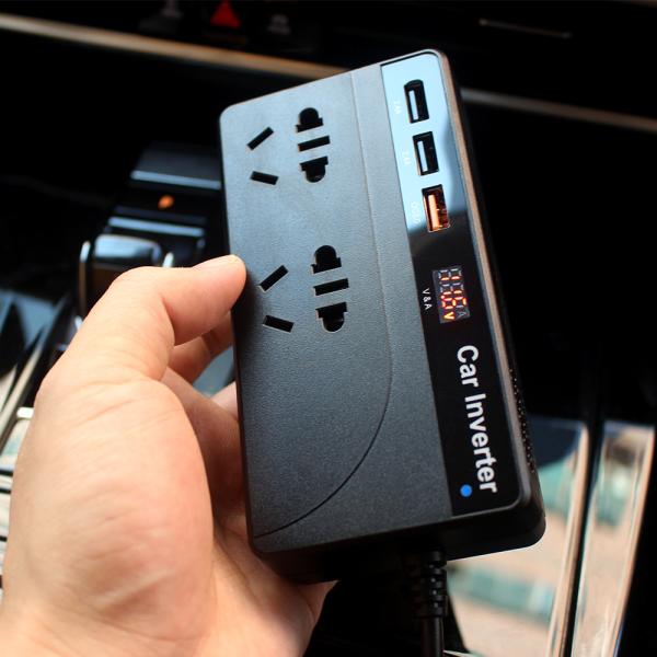 Top Sale 150W 12V Inverter Car Holder Wireless Charger Power 150W Wireless Car Charger For Mobile Phone