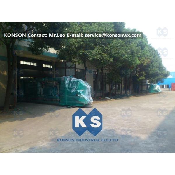 PVC Coated 4.3m Galfan Gabion Wire Mesh Machine / Hexagonal Wire Netting Machine