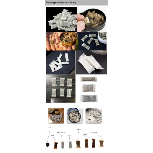 Automatic Snus Powder Packaging Machine OEM/ODM