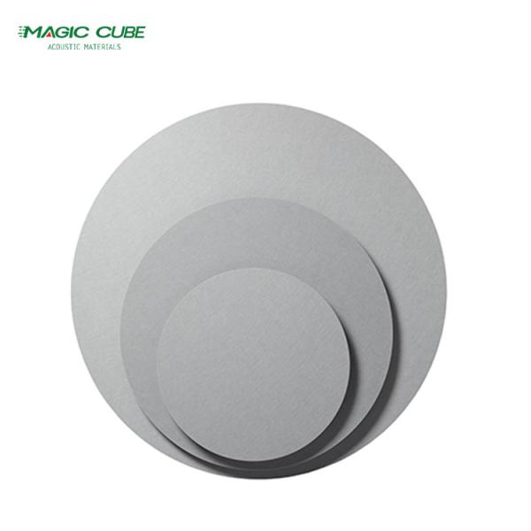 100% Polyester Fiber Acoustic Panel 1220x2440mm 9mm 1350gsm Sound Absorbing Wall Board for Courtroom Interior Decoration