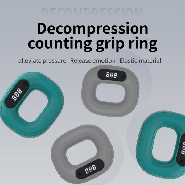 Silicone Grip Force Ring Finger Rehabilitation Training Hand Tire Grip Force Apparatus Men And Women Forearm Fitness