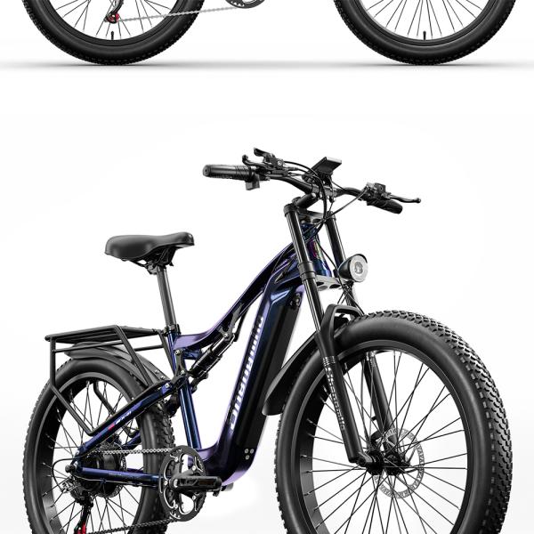 48V Voltage Electric Bicycles EU and US Warehouse 17.5A Battery Capacity Off-Road Design