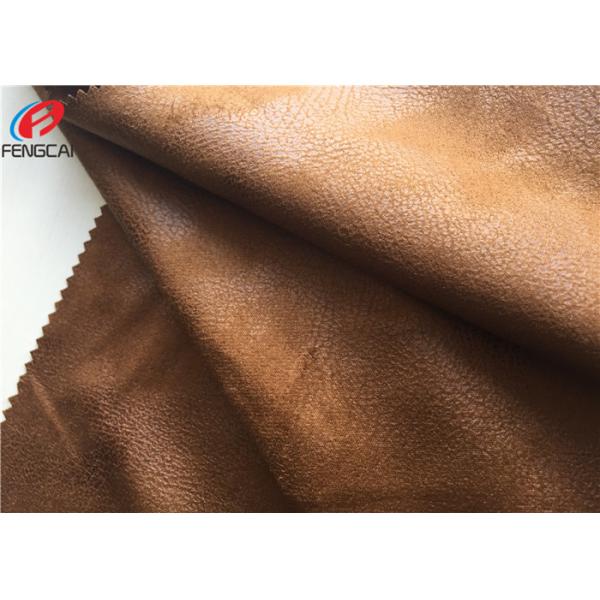 Супер почищенная щеткой нежностью ткань драпирования замши Микрофибер, бронзируя ткань софы