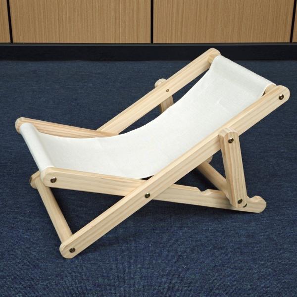 Custom Linen Sublimation Pet Blanks Cat Hammock Bed Beach Chair Foldable