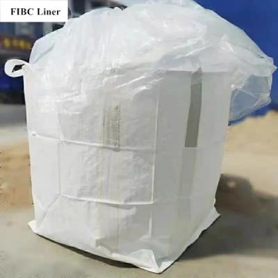 sacos superiores dos PP FIBC do polietileno da saia da suficiência do forro de 2000kg FIBC