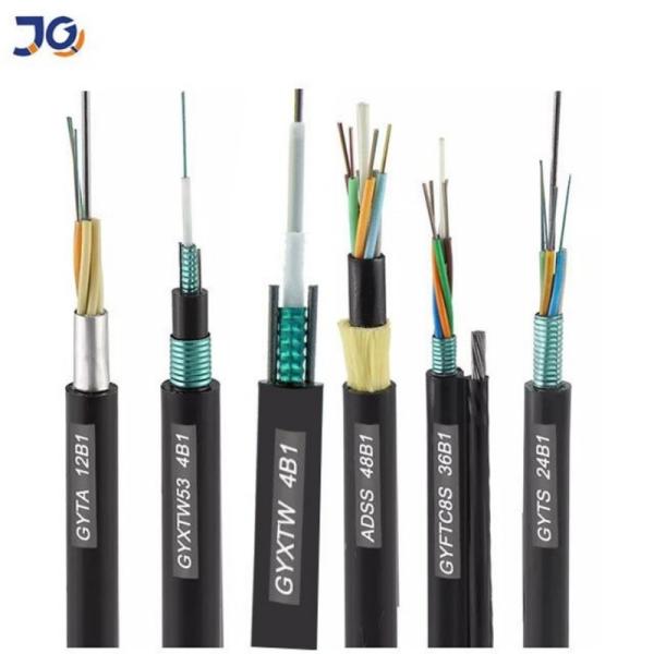 China Factory 12 Core Single Mode Fibre Optic Cable Armoured GYXTW Outdoor Optical Fiber Cable  For Telecommunication