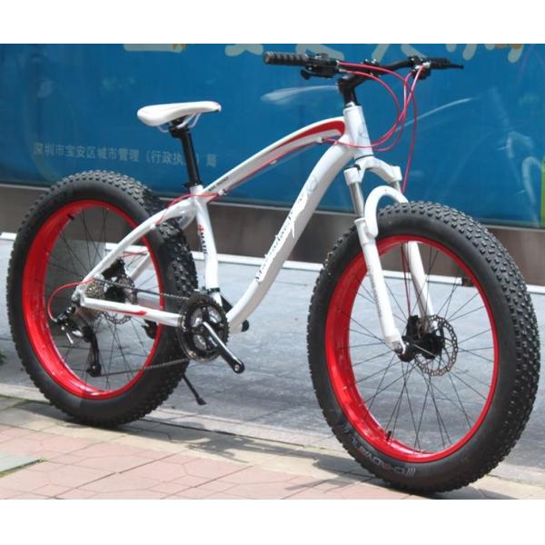 21 24 27 Speed Adult 26 Inch Fat Tire Mountain Bike