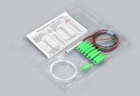 1*N Steel Tube Type Fiber Optic PLC Splitter for FTTX System