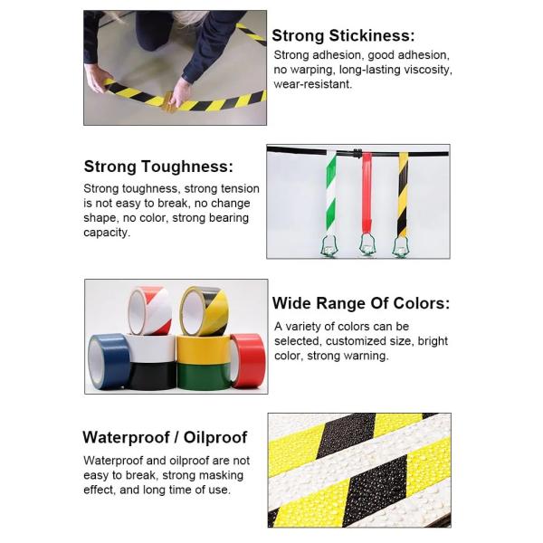 Безопасность ленты опасности подземной дороги предупреждая напечатала на открытом воздухе PVC