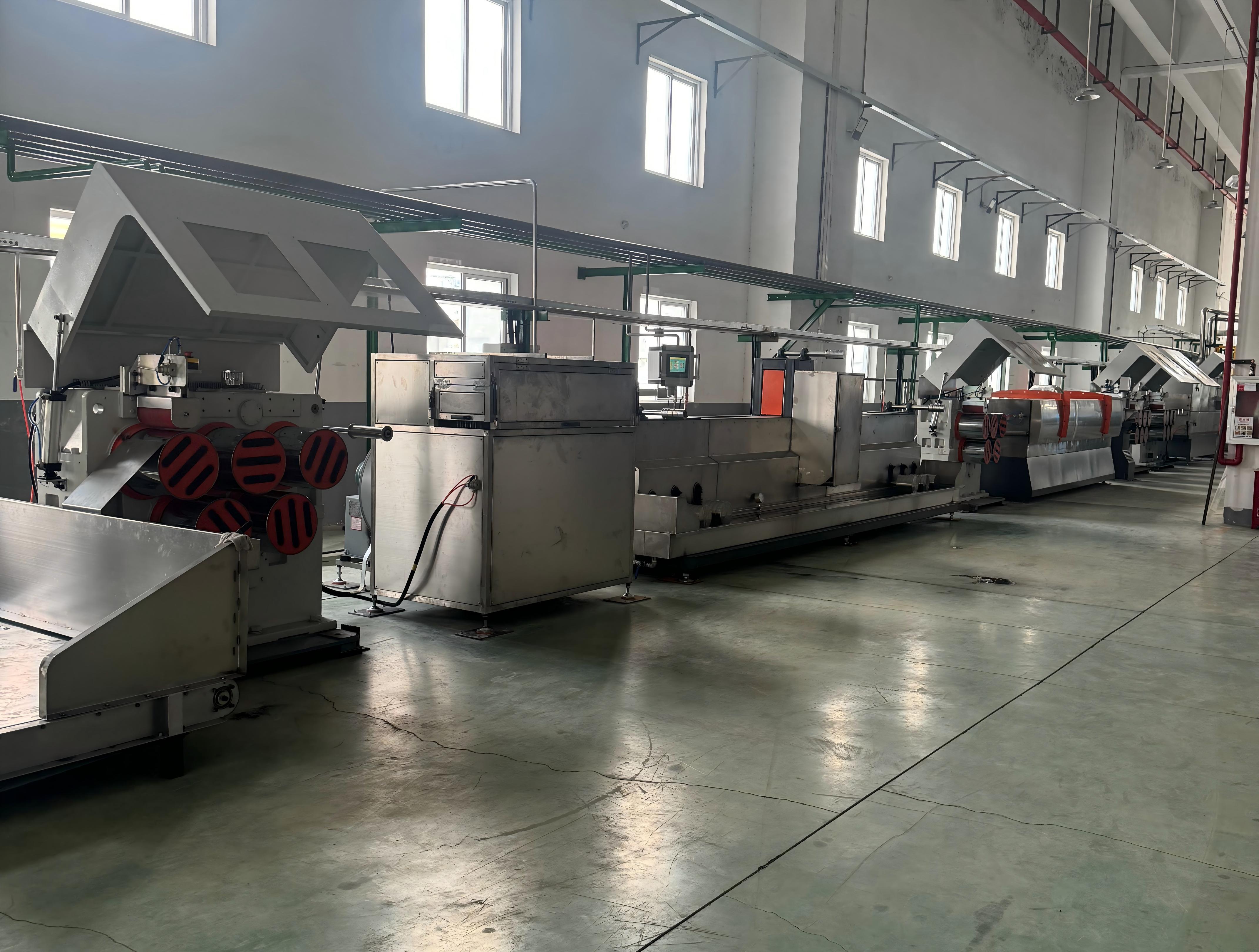 Precision Control PET Strap Production Line 220V - 480V Pet Strap Making Machine