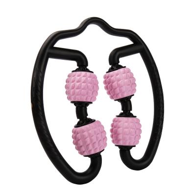 4.2cm Dia Anti Cellulite U Shape Massage Roller For Legs Handheld