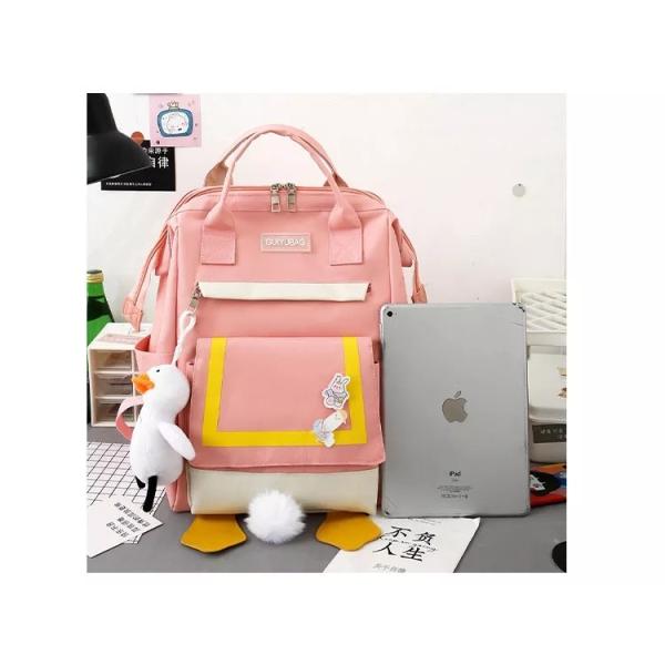 0.65 Inch Handbags Backpack Sets  Outdoor Travelling 4 Piece Backpack Set Ladies