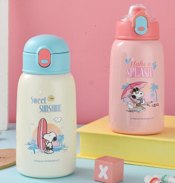560ml Vacuum Insulated Stainless Steel Kids Water Bottles With AUTOSPOUT Straw
