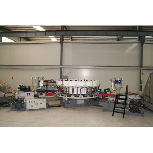 16 zapatos de /Sports de la lona de la inyección de la INMERSIÓN de la estación que hacen la máquina