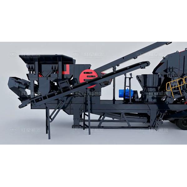 China Hot Sale MTNG400S-3 Wheel Type Mobile Crushing and Screening Station Plant Price