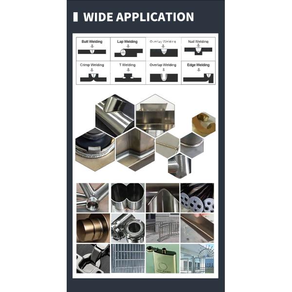 Welding Products Hongmeng 900W 2000W 1500W Portable Air Cooling Laser Welding Machine for Aluminum Alloy Stainless Steel