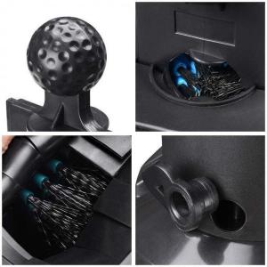 Máquina de lavar bolas e tacos de carrinho de golfe com base de montagem