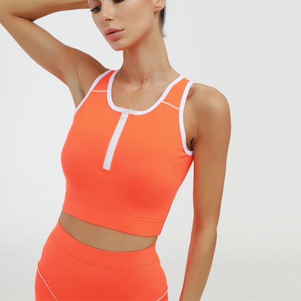 OEM GYM Fitness Leggings Women Yoga Sets Half Zipper Top Legging Manufacturer