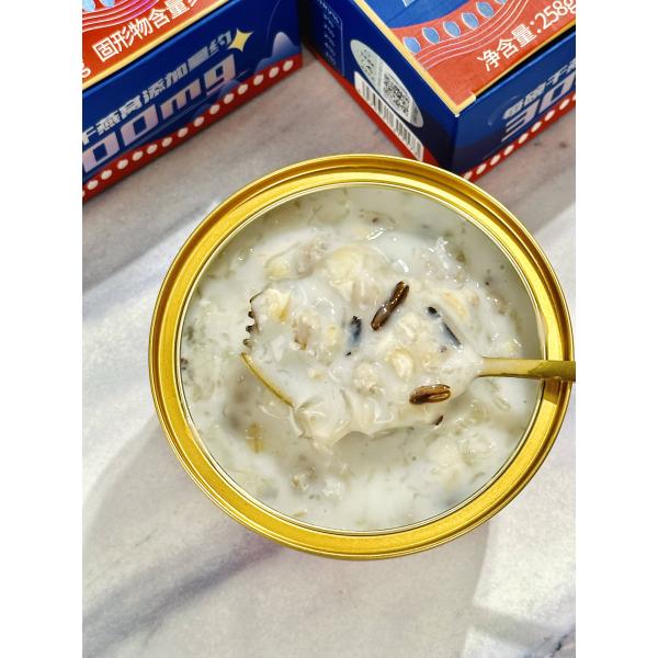 Instant Food Swallow Birds Nest Soup Porridge Coconut Milk Simple Ingredients