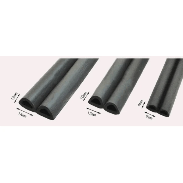 Wholesale Self-Adhesive EPDM Poem Rubber Weatherstrip D E P I Shape Door Window Weather Strip