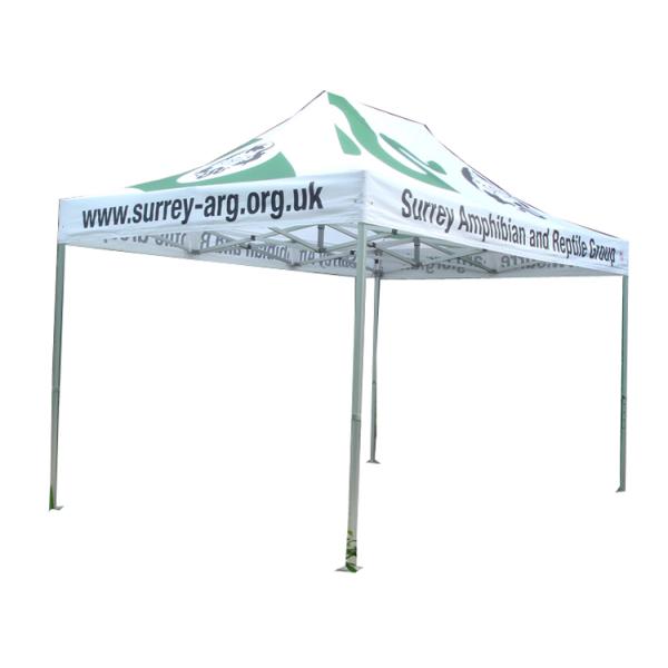 3X4.5 Marquee Gazebo Shade Tent CMYK Heat Transfer Printing Strong Framework