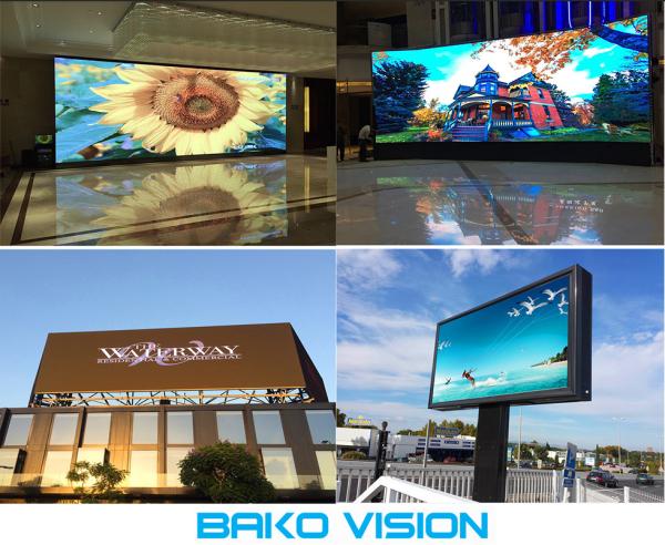 Waterproof Billboard LED Display P8 P10 Light Weight Steel / Aluminum Cabinet