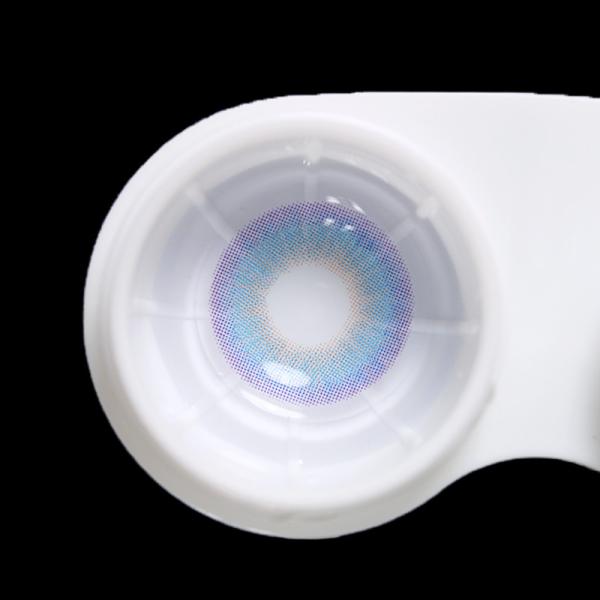 Oem Cosmetic Tricolor Blue Cosplay Contacts Lens 1 Year Without Power PP blister