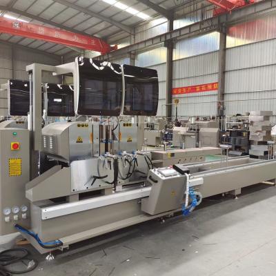 O corte de alumínio industrial da cabeça do dobro do CNC considerou para ligas de alumínio do Grande-tamanho