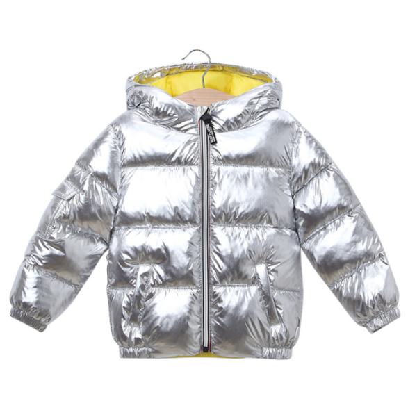 Wholesales fashion design metallic women holographic rain coat