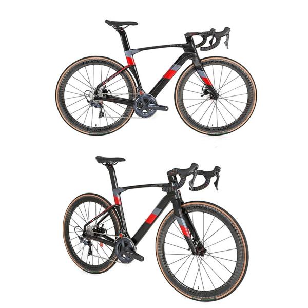 Колесо углерода кабеля SHIMANO UT/R8000 тарельчатого тормоза велосипеда дороги волокна углерода CYCLONEpro полностью внутреннее