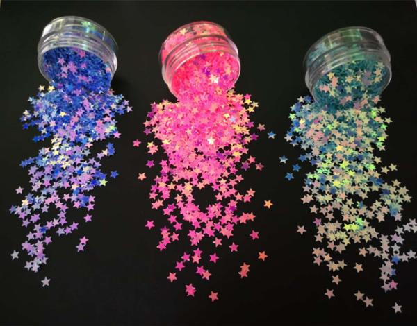 1kg Magic Star Sequins Glitter Polyester Ideal for Ramadan Graduation School Valentine's Day Diwali Father's Day Decorations
