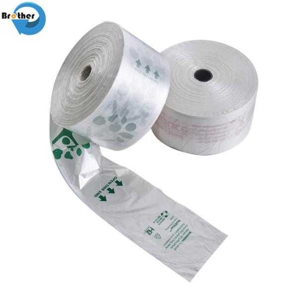 Food Fresh HDPE LDPE Plastic Produce Bag Clear Packaging Shopping Roll Food Bags on Roll for Produce