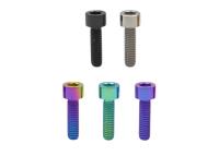 Des vis à tête de prise hexagonale en titane personnalisées DIN 912 M6 X 20 mm naturelles personnalisées