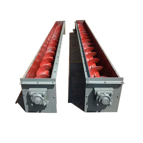 Shaft U Type Spiral / Screw Conveyor For Drilling Mud Rig Parts