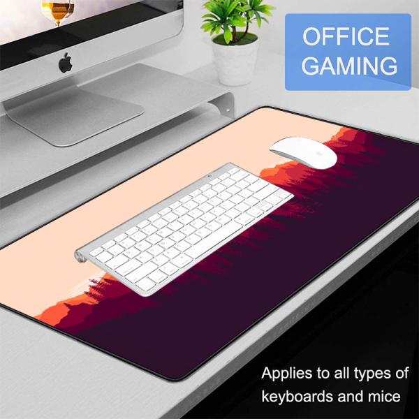 Sublimation Forest Comic Desk Rubber Computer Mouse Pads With Custom Logo in and Stock
