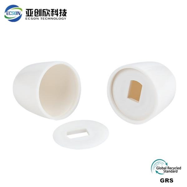 OEM Precision Machined Plastic Parts CNC Machining Toilet Bolt Cap Covers