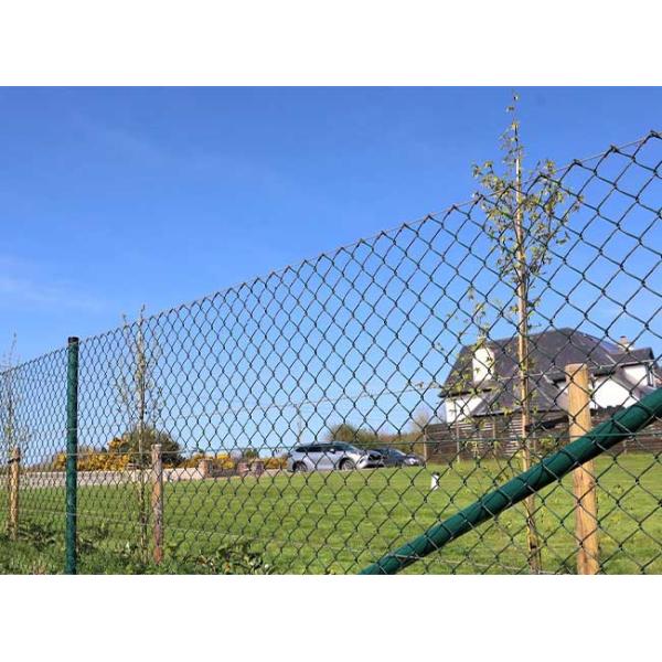 Желтый зеленый PVC покрыл провод провода 4mm Gi пластиковый покрытый стальной