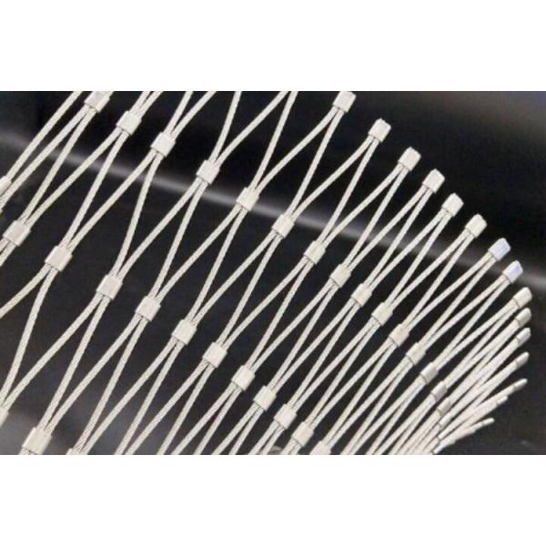 Filet de câble en acier inoxydable 304 de 2,0 mm tissé pour la sécurité antivol