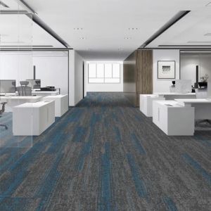 6mm Total Thickness 50x50 60x60 Square Size Loop Pile Carpet Tiles for Hotel and Office