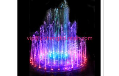 Musical Water Dancing Light Water Fountain Equipment For Pools / Ponds Full Sets