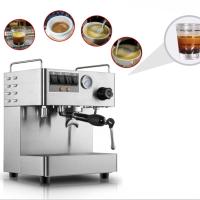 Fabricante de café duplo semi automático da caldeira, máquina 14kg do café da caldeira 15bar dobro